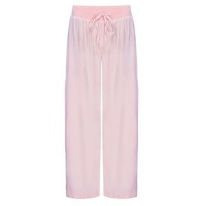 PJ Harlow Satin Jolie Capri Lounge Pants - Small